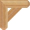 Ekena Millwork Traditional Craftsman Rough Sawn Bracket, Western Red Cedar, 4"W x 16"D x 16"H BKT04X16X16TRA04RWR - alternate 4